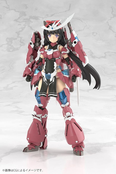 Frame Arms Girl Maqueta Plastic Model Kit Grande Scale Magatsuki 25 cm