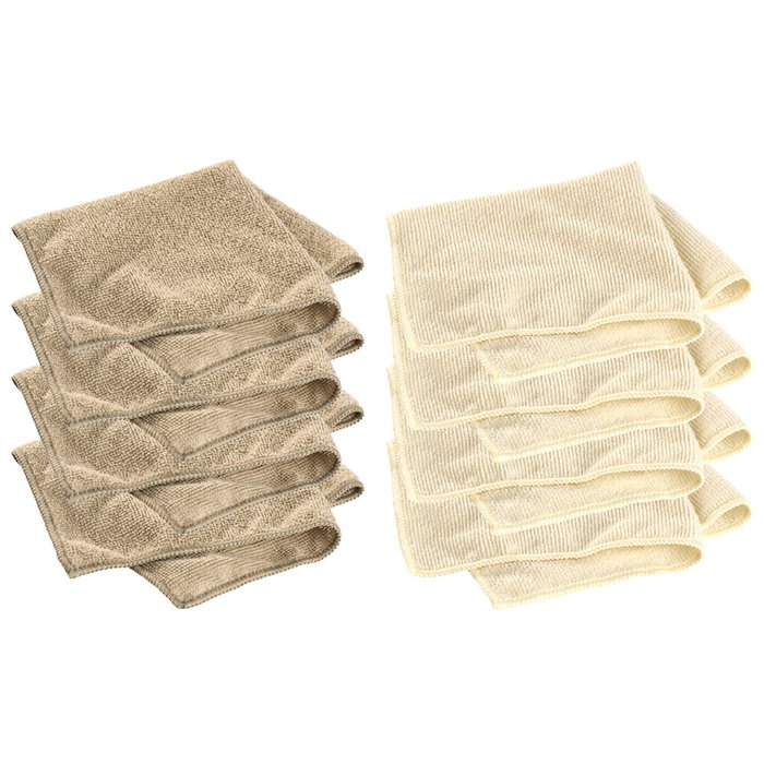 Day Juego de 8 Paños de Microfibra 30x30 cm para Limpieza