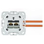 Digitus DN-9010/8-2 Toma de red CAT 6A EA apantallada 2xRJ-45 blanco