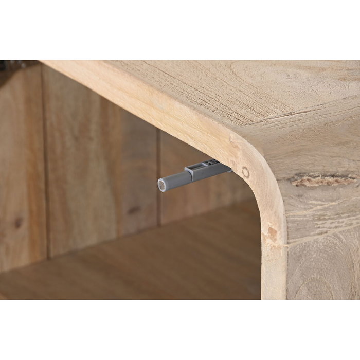 DKD Home Decor Mesita de Noche Roble 45x40x65 Natural Marrón DKD Home Decor Mesita de Noche Roble 45x40x65 Natural Marrón