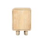 DKD Home Decor Mesita de Noche Roble 45x40x65 Natural Marrón