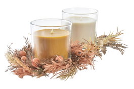 DKD Home Decor Vela de Cera de Parafina Perfumada 200g