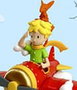 Plastoy Figura El Principito y el Zorro en el Avión 7,6 cm Le Petit Prince
