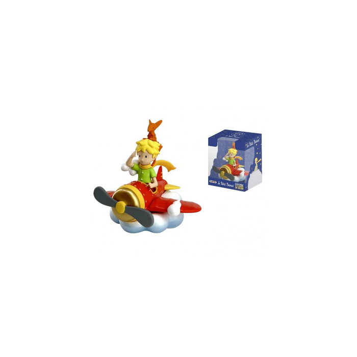 Plastoy Figura El Principito y el Zorro en el Avión 7,6 cm Le Petit Prince