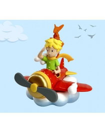 Plastoy Figura El Principito y el Zorro en el Avión 7,6 cm Le Petit Prince