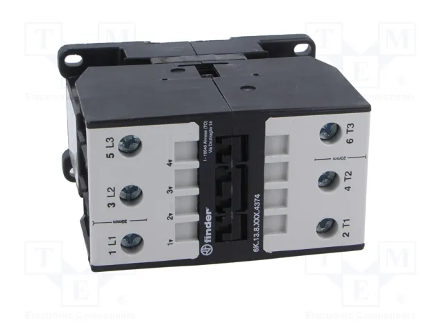 FINDER Contactor 3-polar 74A 24VAC NO x3 6K