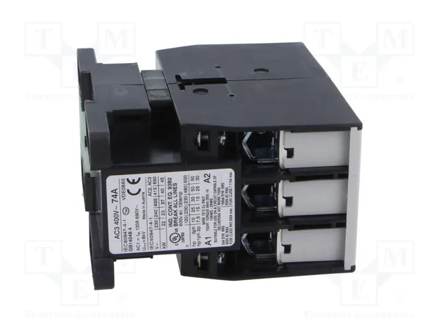 FINDER Contactor 3-polar 74A 24VAC NO x3 6K