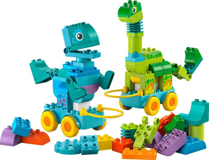 Lego DUPLO My Town 10451 Dinosaurios sobre ruedas 3 en 1 Lego DUPLO My Town 10451 Dinosaurios sobre ruedas 3 en 1