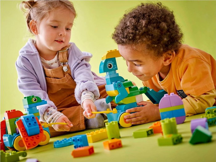 Lego DUPLO My Town 10451 Dinosaurios sobre ruedas 3 en 1 Lego DUPLO My Town 10451 Dinosaurios sobre ruedas 3 en 1