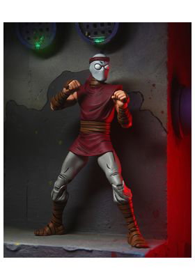 Neca Figura Foot Ninja Classic Colors TMNT Mirage Comics 18 cm Acción Coleccionable
