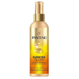 Pantene Sunkiss Glow Spray Protector UV Anti-Frizz para Cabello, Sal y Cloro, Sin Aclarado, 200 ml