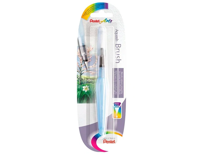 Pentel Pincel Rellenable Agua XFRH-M Redondo Punta Mediana