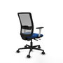 PIQUERAS Y CRESPO Silla de oficina Haches Azul y Gris