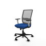 PIQUERAS Y CRESPO Silla de oficina Haches Azul y Gris