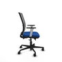 PIQUERAS Y CRESPO Silla de oficina Haches Azul y Gris