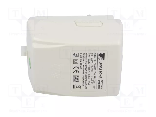 BREVE TUFVASSONS PFS20S/24V Alimentador de transformador 20W 24V AC