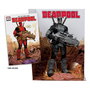Marvel Collection Estatua PVC 1/6 Deadpool (Deadpool #1)(Grey Suit Chase) 27 cm