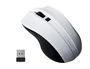 Q-connect Ratón Óptico Inalámbrico 1000 DPI Receptor USB 2.4 GHz Blanco