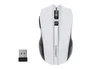 Q-connect Ratón Óptico Inalámbrico 1000 DPI Receptor USB 2.4 GHz Blanco
