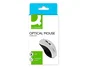 Q-connect Ratón Óptico Inalámbrico 1000 DPI Receptor USB 2.4 GHz Blanco