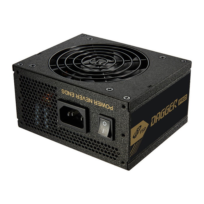 FSP Dagger Pro 650 650W Fuente de Alimentación SFX 80 Plus Gold, Negro, Totalmente Modular