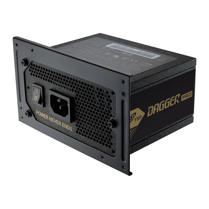 FSP Dagger Pro 650 650W Fuente de Alimentación SFX 80 Plus Gold, Negro, Totalmente Modular