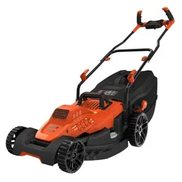 Black + Decker BEMW481BH Cortadora de Césped Eléctrica 1800W, 42cm de Ancho de Corte, Manillar Ergonómico, Color Negro