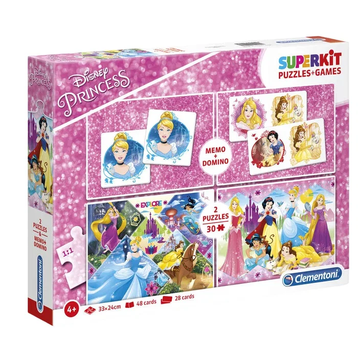 Clementoni SuperKit Princesa Disney Rompecabezas Clementoni SuperKit Princesa Disney Rompecabezas