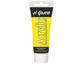 Kreul Pintura Acrílica el Greco Amarillo Genuine Yellow Citron 75ml