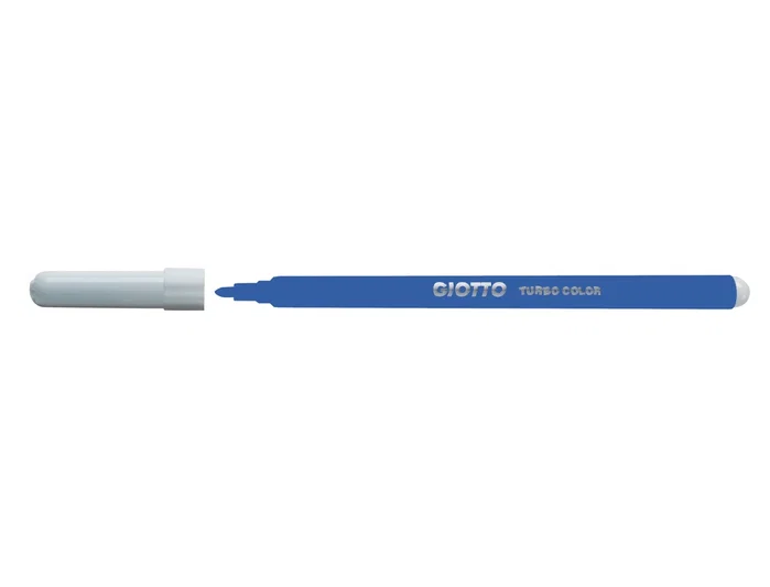 Giotto Rotulador Turbo Color Azul Ultramar, Pack de 12 unidades