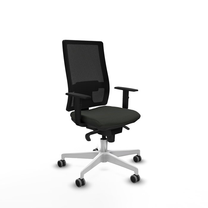 PIQUERAS Y CRESPO Silla de oficina Horna con mecanismo Sincro Negro PIQUERAS Y CRESPO Silla de oficina Horna con mecanismo Sincro Negro