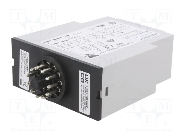 CARLO GAVAZZI Relé de tiempo DPDT 0,1÷600s de enchufe