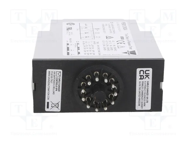 CARLO GAVAZZI Relé de tiempo DPDT 0,1÷600s de enchufe