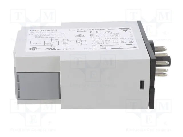 CARLO GAVAZZI Relé de tiempo DPDT 0,1÷600s de enchufe