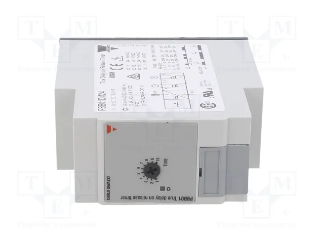 CARLO GAVAZZI Relé de tiempo DPDT 0,1÷600s de enchufe