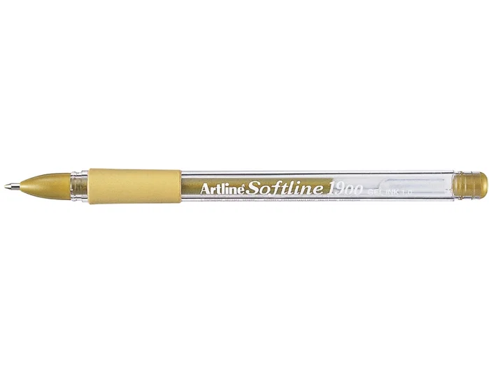 Artline Bolígrafo 1900 Softline Tinta Aceite Metálico Oro Artline Bolígrafo 1900 Softline Tinta Aceite Metálico Oro