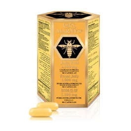 Marnys Jalea Real 1000mg 90 Cápsulas, Complemento Alimenticio para Energía Física y Mental