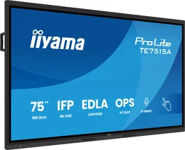 Iiyama TE7515A-B2AG Pantalla Táctil de 75 Pulgadas 4K Android 14