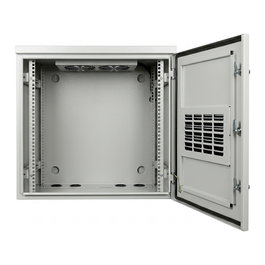 ALLNET Gabinete de pared 19 12HE 488mm Gris Claro IP55 SO-Serie