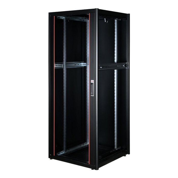 ROLINE 26.21.0216 Bastidor de Red Independiente de 19 Pulgadas, 42U, 800 x 800 x 2010 mm, Peso Máx. 600 kg, Puertas de Cristal Negro ROLINE 26.21.0216 Bastidor de Red Independiente de 19 Pulgadas, 42U, 800 x 800 x 2010 mm, Peso Máx. 600 kg, Puertas de Cristal Negro