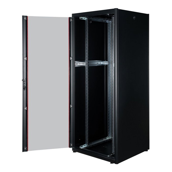 ROLINE 26.21.0216 Bastidor de Red Independiente de 19 Pulgadas, 42U, 800 x 800 x 2010 mm, Peso Máx. 600 kg, Puertas de Cristal Negro ROLINE 26.21.0216 Bastidor de Red Independiente de 19 Pulgadas, 42U, 800 x 800 x 2010 mm, Peso Máx. 600 kg, Puertas de Cristal Negro