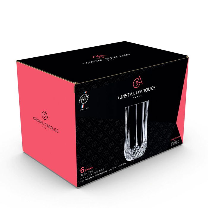 Vaso Alto Cristalin Longchamp Cristal d'Arques 36 cL