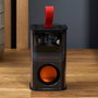 Be Mix Altavoz Bluetooth Portátil con Luces LED RGB, 5W, Batería Recargable 500mAh (3h Autonomía), Asa de Transporte, Altavoz Inalámbrico Be Mix