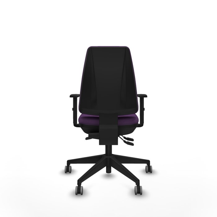 PIQUERAS Y CRESPO Silla de oficina Elche, Mecanismo Asincro, Tela Morada PIQUERAS Y CRESPO Silla de oficina Elche, Mecanismo Asincro, Tela Morada