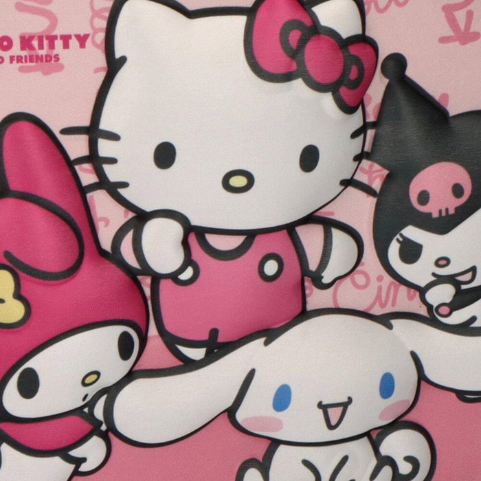 CERDÁ Bolsa portameriendas 3D Hello Kitty and Friends