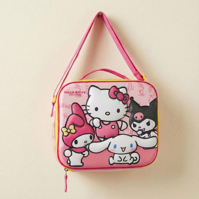 CERDÁ Bolsa portameriendas 3D Hello Kitty and Friends