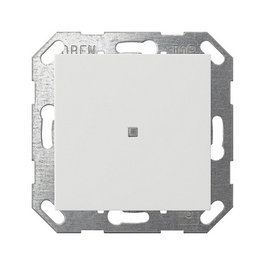 GIRA 517103 KNX Taster Wippe 1f System 55 Reinweiß - Interruptor Oscilante Mate Blanco IP20 para Tornillos
