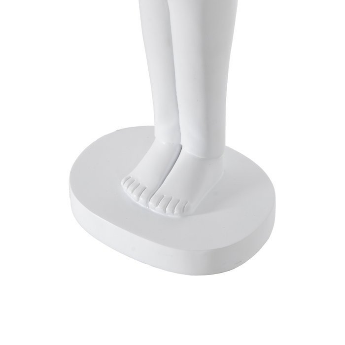 Lámpara Mesa Figura Blanco Resina 27 X 18 X 52,50 cm
