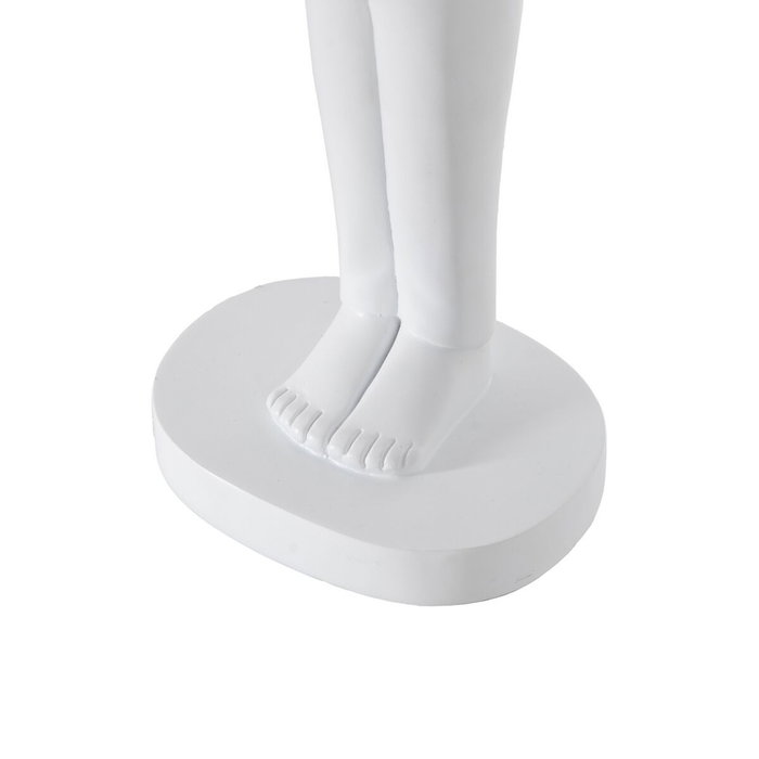 Ixia Lámpara de Mesa Figura Blanco Resina