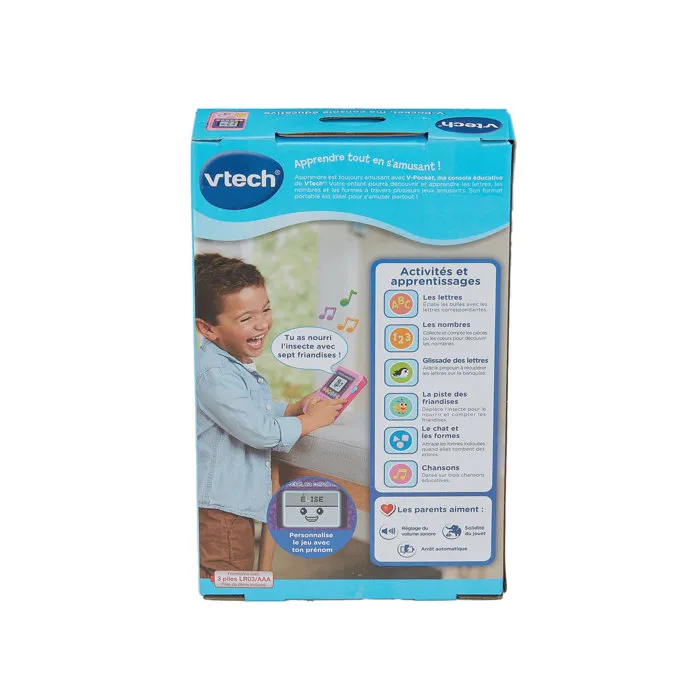 Vtech V-POCKET Mi Consola Educativa Rosa